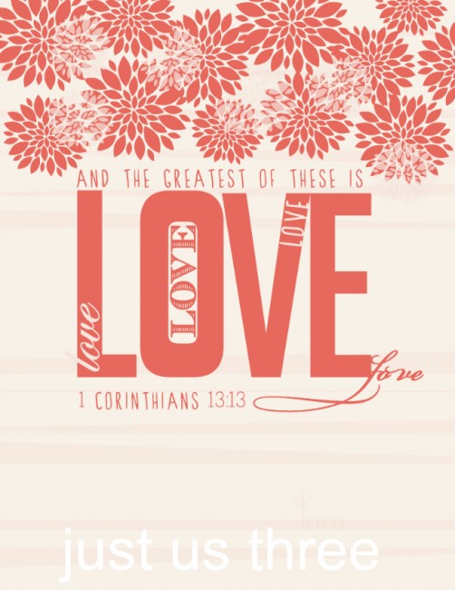 Valentine’s Day Printables – The Greatest of These is Love - A Night ...