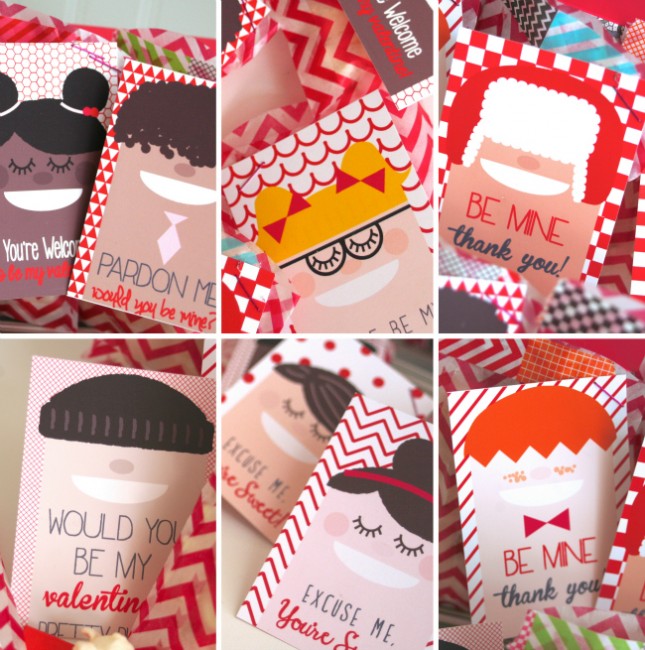 Cool Kids Valentine’s Day Printables - A Night Owl Blog