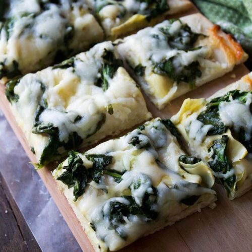 Spinach and Artichoke Dip Pizza A Night Owl Blog