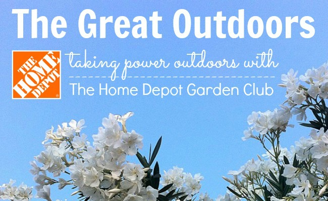 Taking Power Outdoors With The Home Depot Garden Club Digin A
