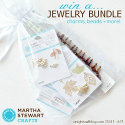 DIY Jewelry with Martha Stewart Crafts - A Night Owl Blog