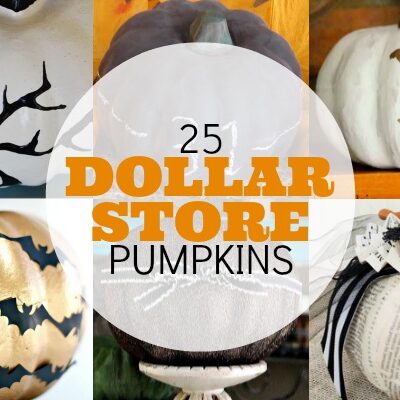 25 Dollar Store Pumpkins | anightowlblog.com