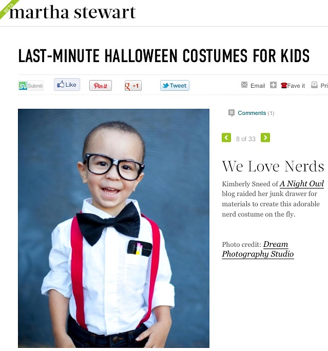 Last-Minute Costumes at MarthaStewart.com