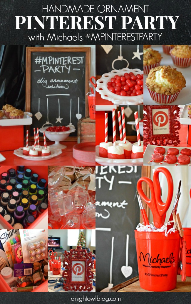 A fun at-home Pinterest Party with Michaels! #MPinterestParty #JustAddMichaels