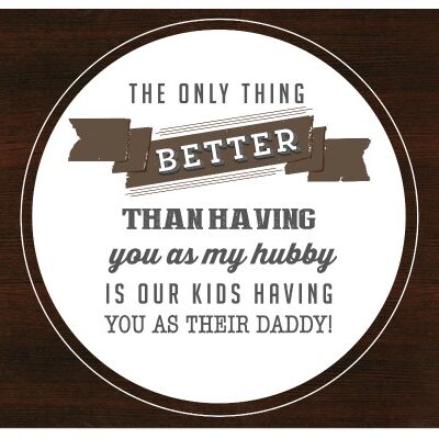 FREE Father's Day Printable Card and Tags