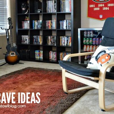 Man Cave Ideas - from TV to toys, what your man wants for his man cave!