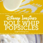 Do you love Disney's Dole Whip? Then you'll love these copycat Dole Whip Popsicles. Delicious creamy pineapple in a frozen treat!