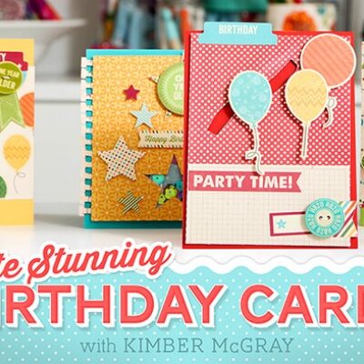 Craftsy Create Stunning Birthday Cards | anightowlblog.com