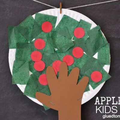 Apple Tree Kids Craft | anightowlblog.com