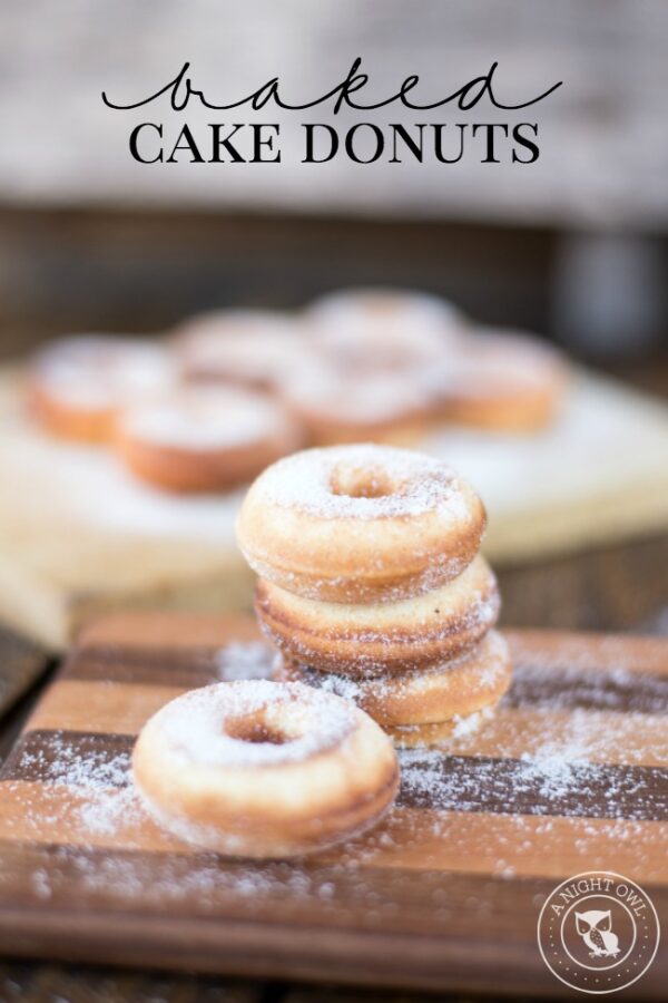 Baked Cake Donuts A Night Owl Blog