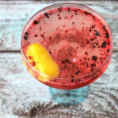 Bluberry Coupe Cocktail | anightowlblog.com