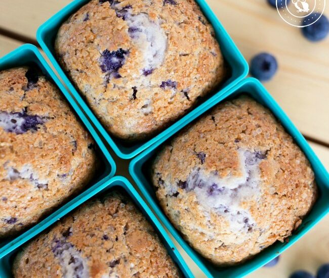 Homemade Blueberry Muffins | anightowlblog.com