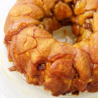 Orange Marmalade & Pecan Monkey Bread from Love Bakes Good Cakes for A Night Owl