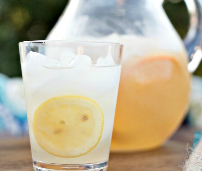 Limoncello Sangria - a delicious blend of limoncello and white wine that will have you enjoying sangria all summer long!