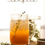 Mango Thyme Sangria - a refreshing blend of unique flavors in one delicious cocktail!
