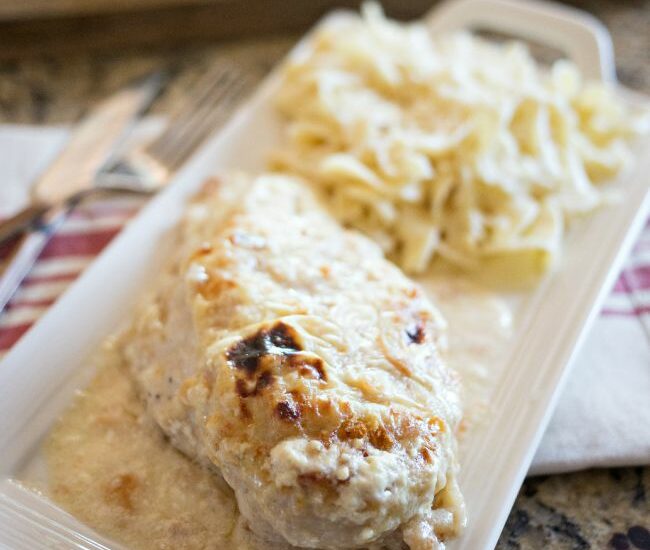 Easy Chicken Parmesan - an easy and delicious weeknight meal your family will love!