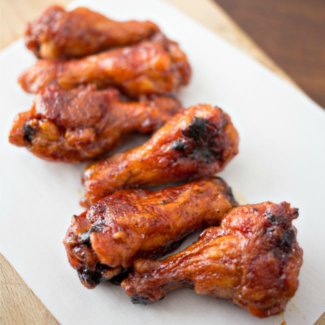 These Crispy Baked Honey BBQ Wings are easy to make and perfect for game day!