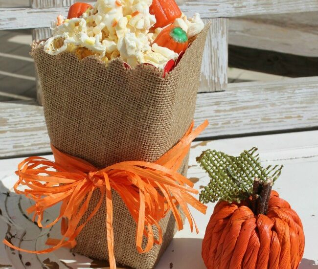 Pumpkins and a Popcorn Box Party - what a fun and festive Halloween idea!