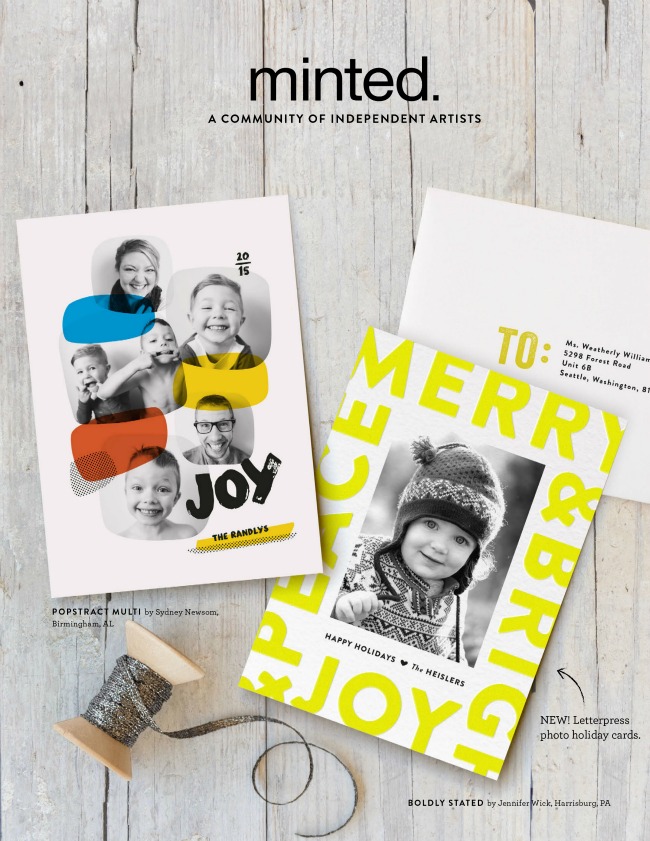 Holiday Cards + Gifts with Minted