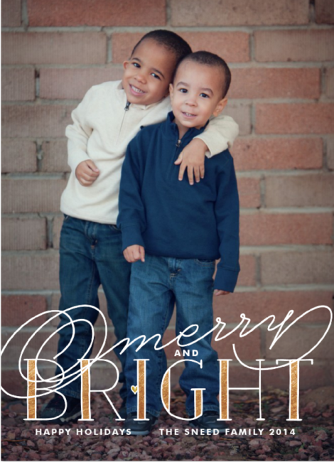 Holiday Cards + Gifts with Minted