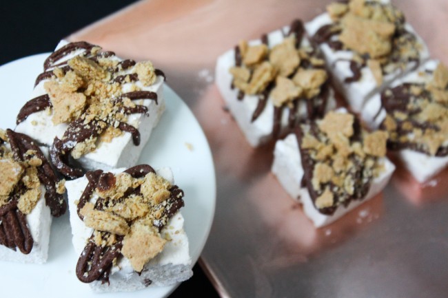 Homemade Beermallows - beer-flavored marshmallows make for tasty treats or extra-yummy s'mores.