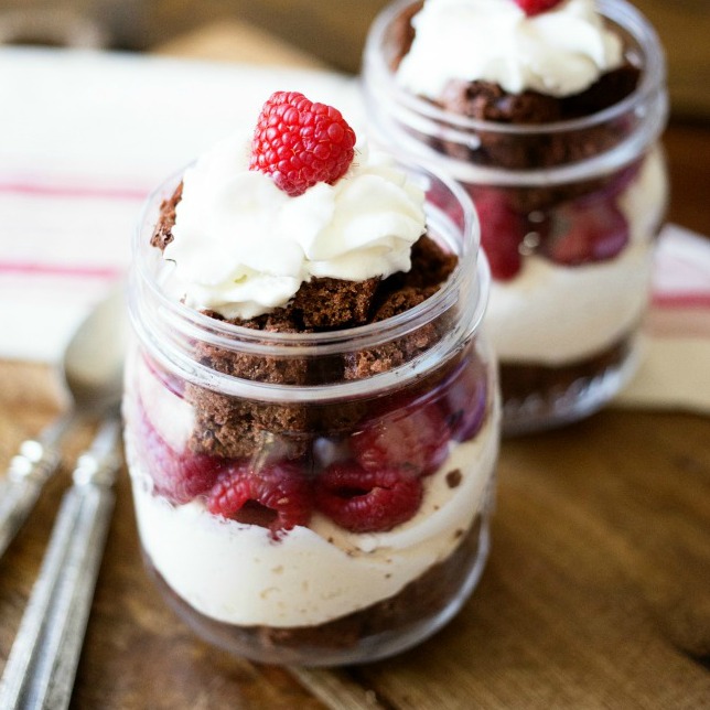 Easy Cheesecake Brownie Trifle - A Night Owl Blog