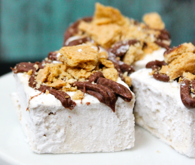 Homemade Beermallows - beer-flavored marshmallows make for tasty treats or extra-yummy s'mores.