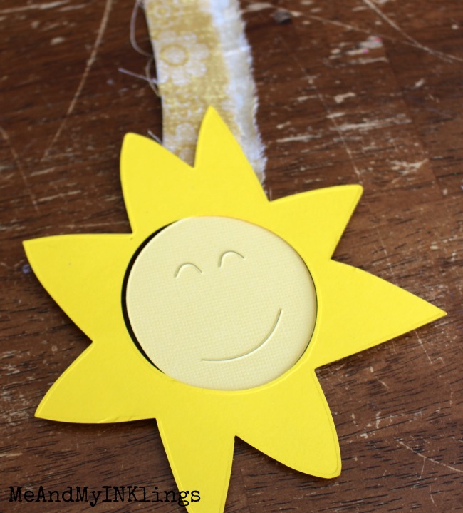 Perfect for summer parties, You Are My Sunshine Party Decorations are fun, festive and easy to put together with Sizzix dies.