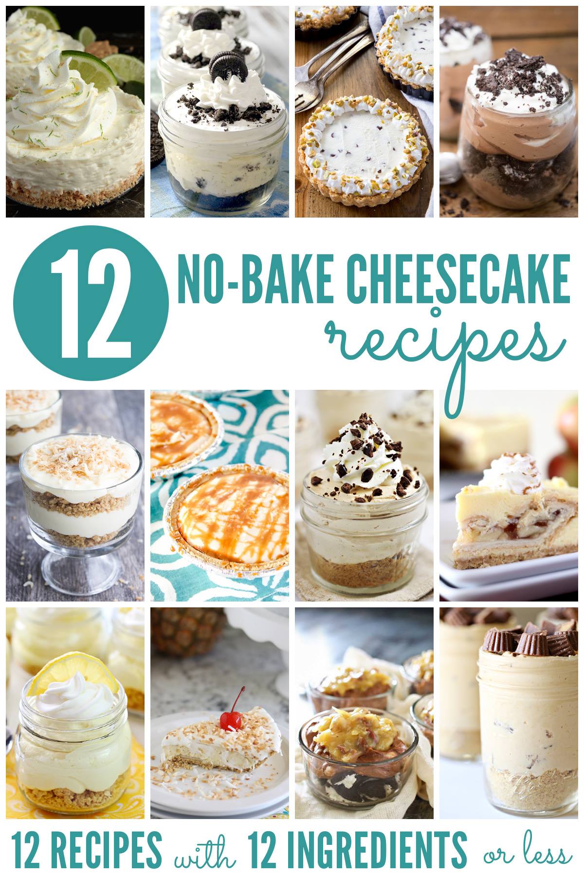 12 No-Bake Cheesecake Recipes