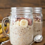 Banana Nut Overnight Oats is a delicious and easy start to your day!