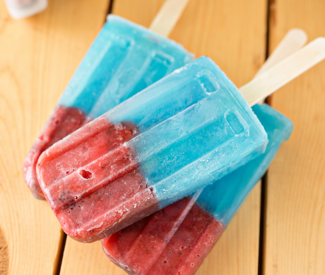 Perfect for Shark Week or your shark loving kiddos, these Strawberry Lemonade "Chumsicles" are sure to be a hit!