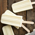 Piña Colada Popsicles - just 3 ingredients is all you need and you're on your way to a cool, delicious treat!