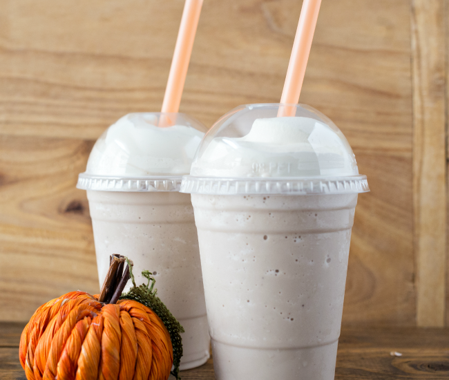 This Pumpkin Spice Frosted Coffee is the perfect pumpkin-flavored coffee treat to kick off fall!