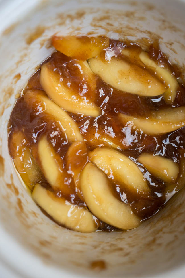 These Easy Crock Pot Fried Apples are a perfect, effortless Thanksgiving side dish or an everyday treat! You'll love how easy they are to whip up!