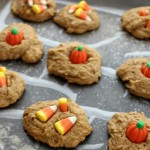 These Pumpkin Sugar Cookies are so easy to make - start with a mix, add a few ingredients and bake!