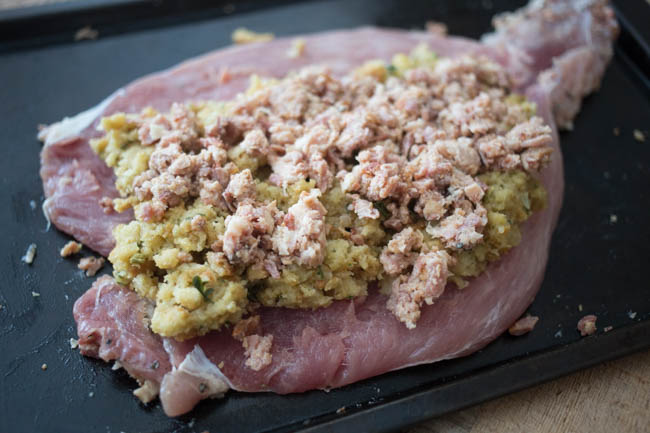 During the busy holiday season, this Easy Stuffed Pork Tenderloin is a delicious, quick and easy dinner you can make in just 30 minutes! It will be a new family favorite!