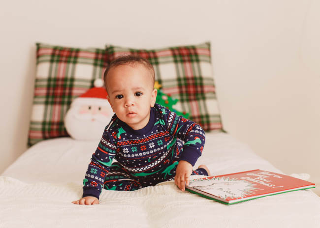 Matching Christmas Pajamas is one of our favorite holiday traditions and this year we found the perfect ones at www.gymboree.com!
