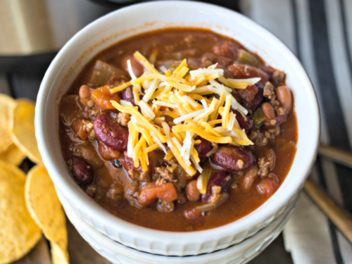 Wendy's Chili – Instant Pot – The Bearded Hiker