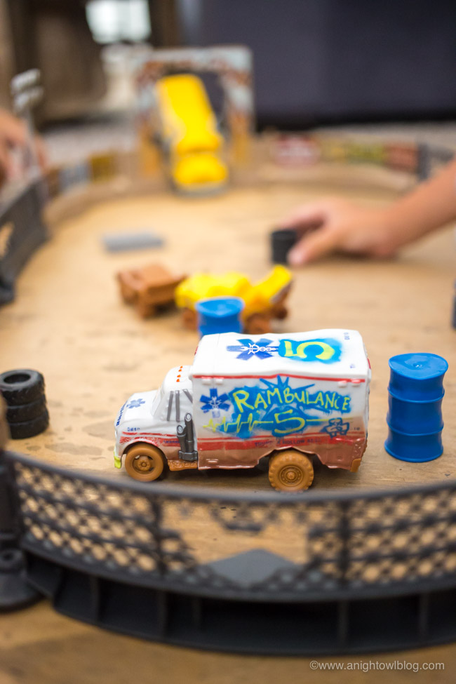 Excited about Disney•Pixar's Cars ‏3? Visit Amazon, the Ultimate Pit Stop for Cars 3 merchandise and whip up this adorable DIY Kids Toolbox Toy Box to keep them in!