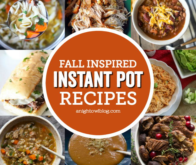 Whether you’re trying to fill your freezer, or are just looking for some easier meals to make during the week, don’t miss these 15+ Fall Inspired Instant Pot Recipes!