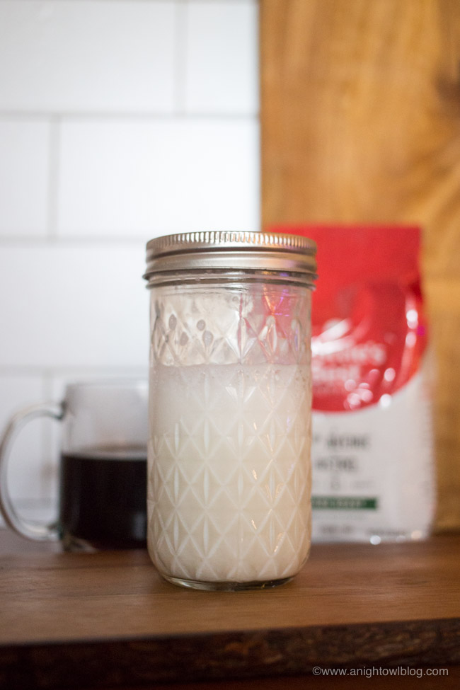 Upgrade your morning with an easy homemade Mason Jar Vanilla Latte with Seattle’s Best Coffee®.