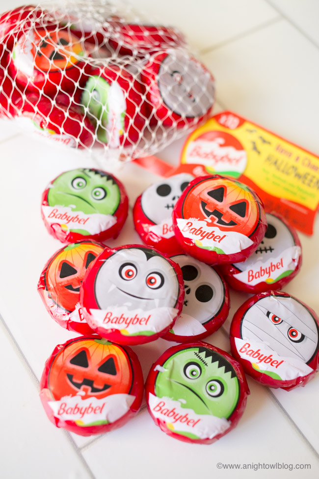 Download and print these Halloween Lunch Box Jokes to go with fun, Halloween Mini Babybel Cheeses!
