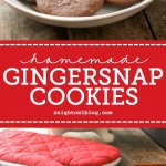 All the sweet and spicy taste you remember as a kid in one easy, homemade Gingersnap Cookie recipe.