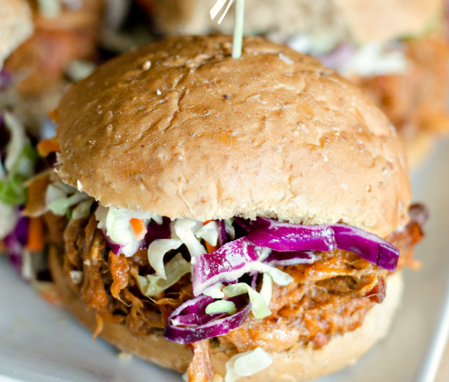 Made with an easy homemade BBQ sauce, this Instant Pot BBQ Pulled Pork is perfect for game day or your summer parties!