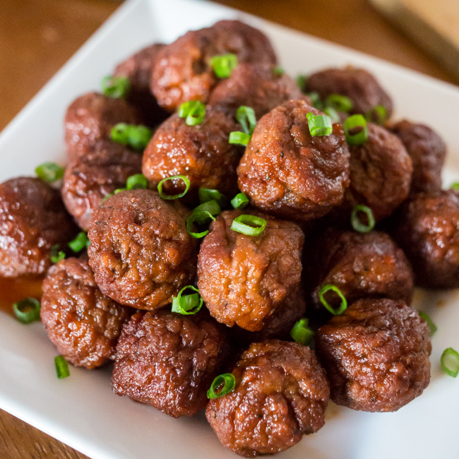 Sweet and Spicy Meatballs 