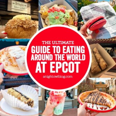 From Fish and Chips to Funnel Cake, follow our Guide to Eating Around the World at EPCOT in Walt Disney World!