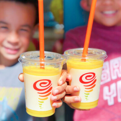Add a little TLC to your day with delicious, nutrient-rich Mango Power Players from Jamba Juice. These super fruit-filled drinks are the perfect way for supermoms to recharge! #MangonificentMomma