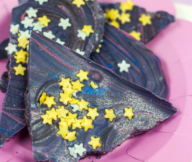 Buy “A Wrinkle in Time” on 4K Ultra HD, Blu-ray or DVD today and whip up some Galaxy Candy Bark for an out of the world family movie night! #WrinkleinTime