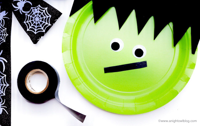 A perfect Halloween Craft for Kids, create a Frankenstein Paper Plate Craft with just a handful of supplies and easy-to-do steps!