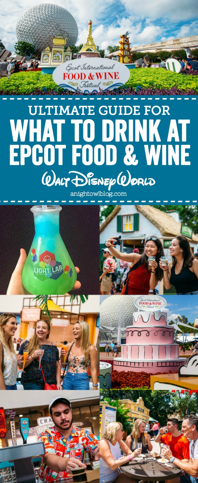 From Jam Jar Sweet Shiraz to the Phosphorescent Phreeze, Disney drink expert Felice of @disneysips shares her top picks for What to Drink at Epcot Food and Wine!